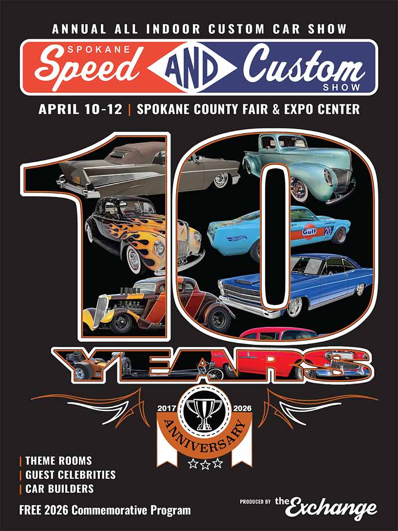 2026 Spokane Speed and Custom Show Commemorative Program Cover