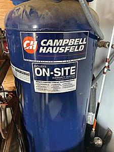 CAMPBELL HAUSFELF AIR COMPRESSOR