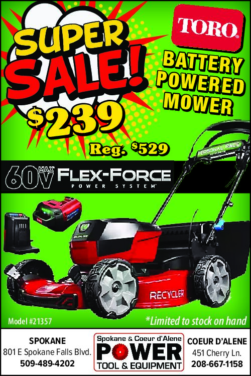 PDF Preview - Battery Mower Sale Now!