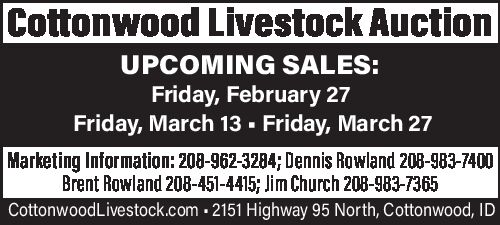 PDF Preview - Livestock Auction - Cottonwood, ID
