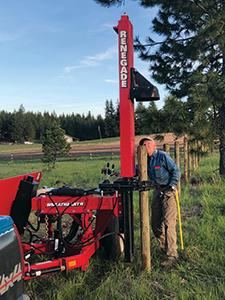 THE POST MAN, I'LL BUILD YOUR FENCES FAST!
