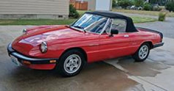 1987 ALFA ROMEO SPIDER/ VELOCE