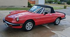 1987 ALFA ROMEO SPIDER/ VELOCE