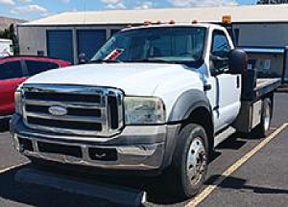 2005 F-450 FORD DIESEL FLAT BED