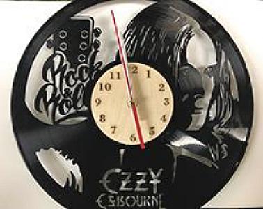 OZZY OSBOURNE & BLACK SABBATH RECORD CLOCKS