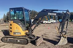 2018 JOHN DEERE 30G MINI EXCAVATOR