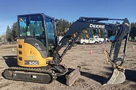 2018 JOHN DEERE 30G MINI EXCAVATOR