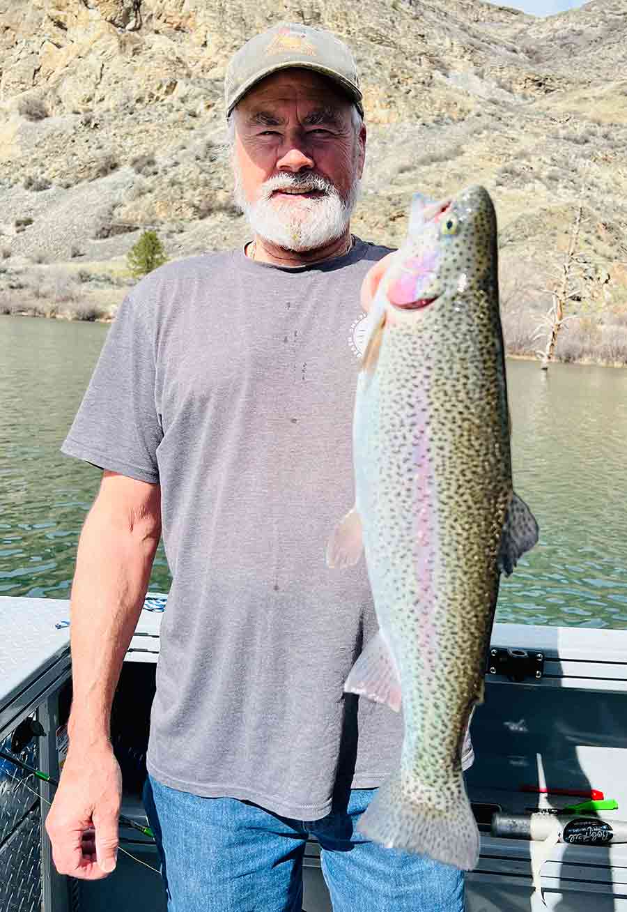 Quincy Trout Derby Results & Rufus Woods Action