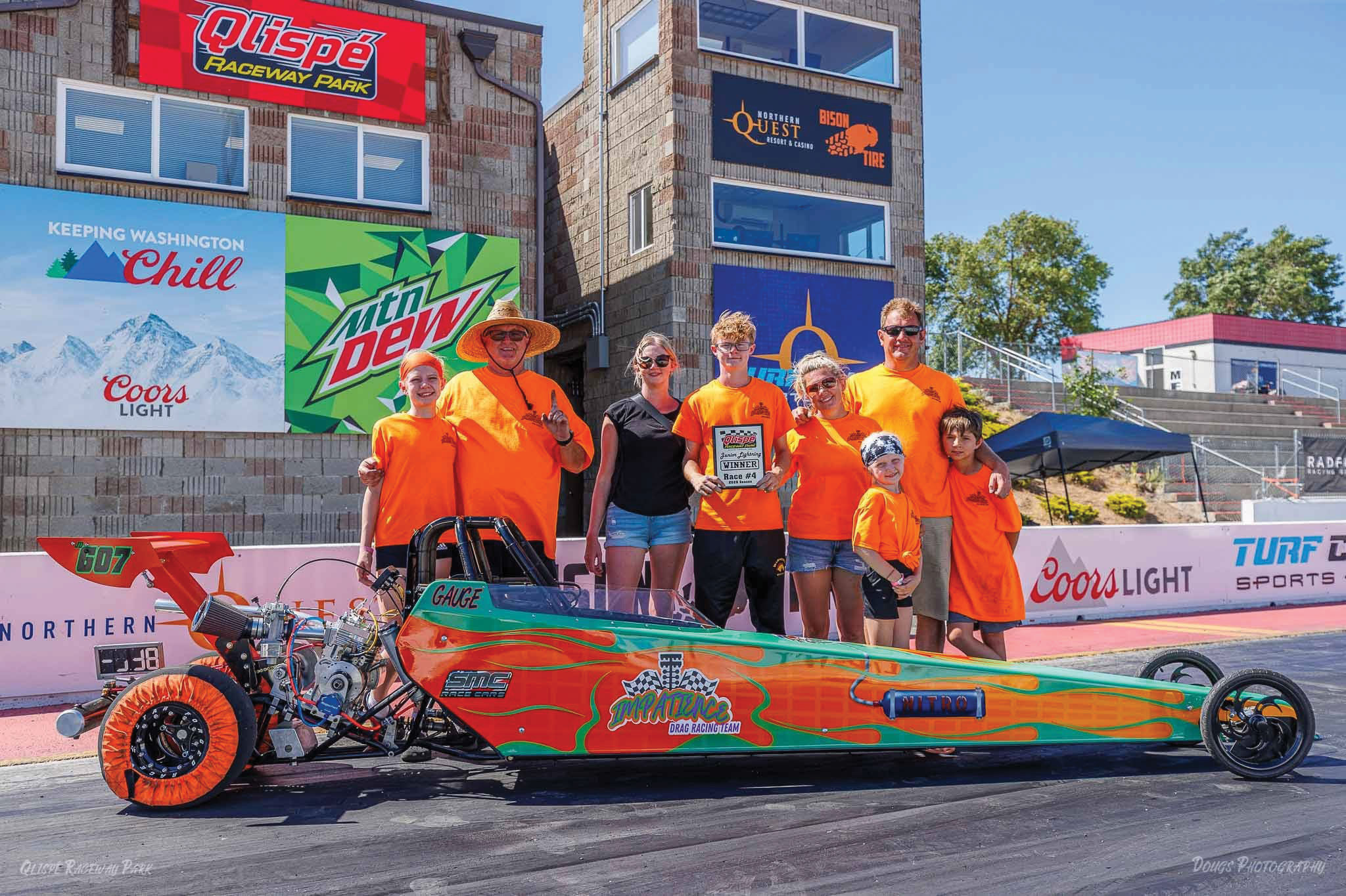 Gauge Charles: Qlispe Raceway Junior Lightning Champion | NHRA Division 6 Junior Lightning Champion